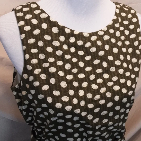 Karen Green Midi Dress w/Detailed Back SZ SM - Picture 2 of 5